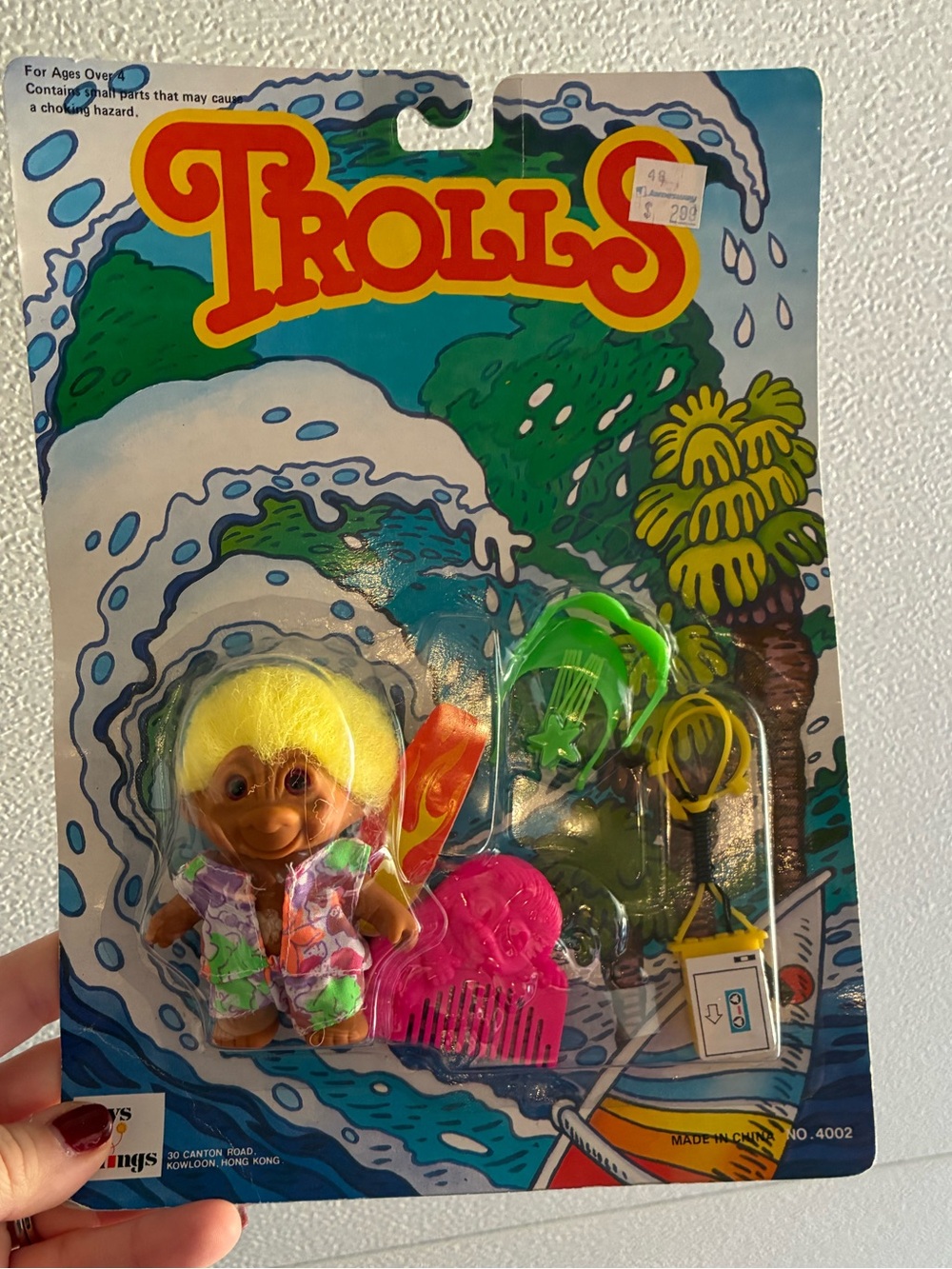 Vintage troll toy